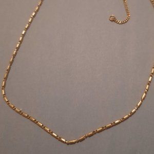 Madewell Gold Tone Necklace 18in